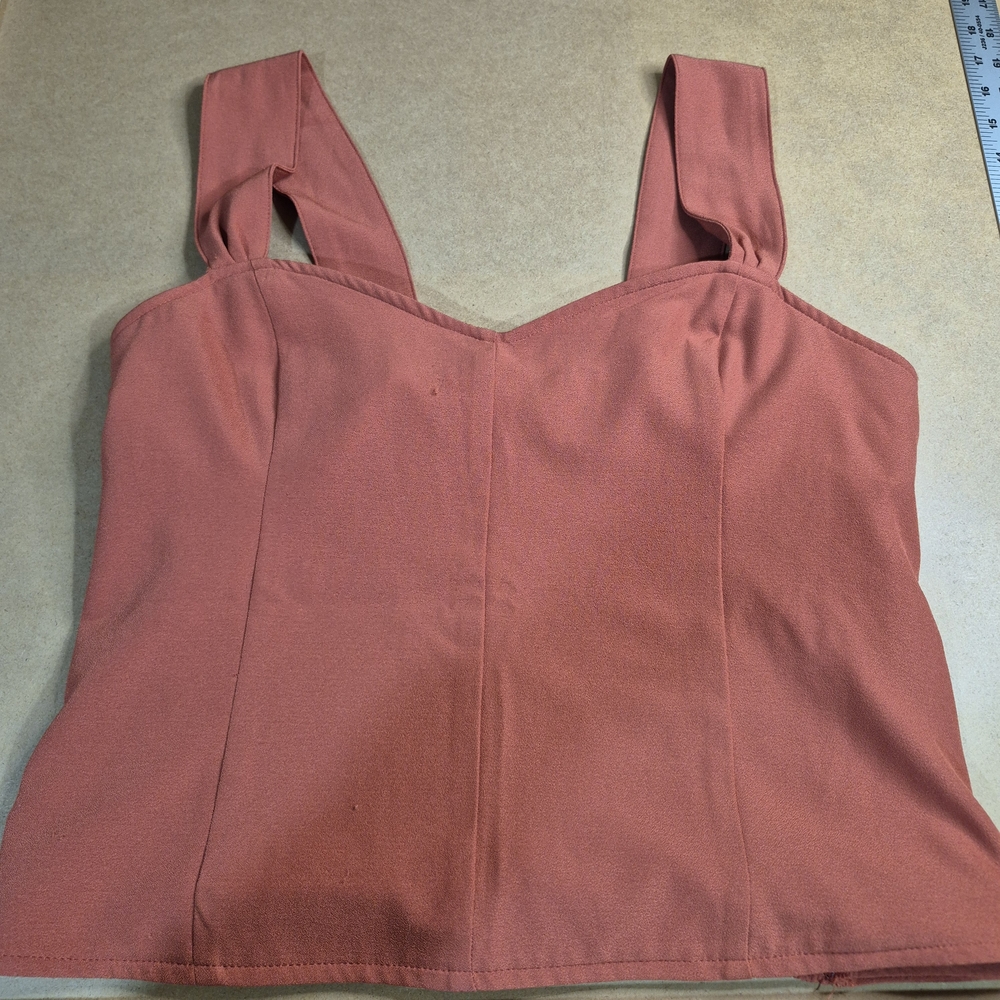 Abercrombie & Fitch Terracotta Sleeveless Top